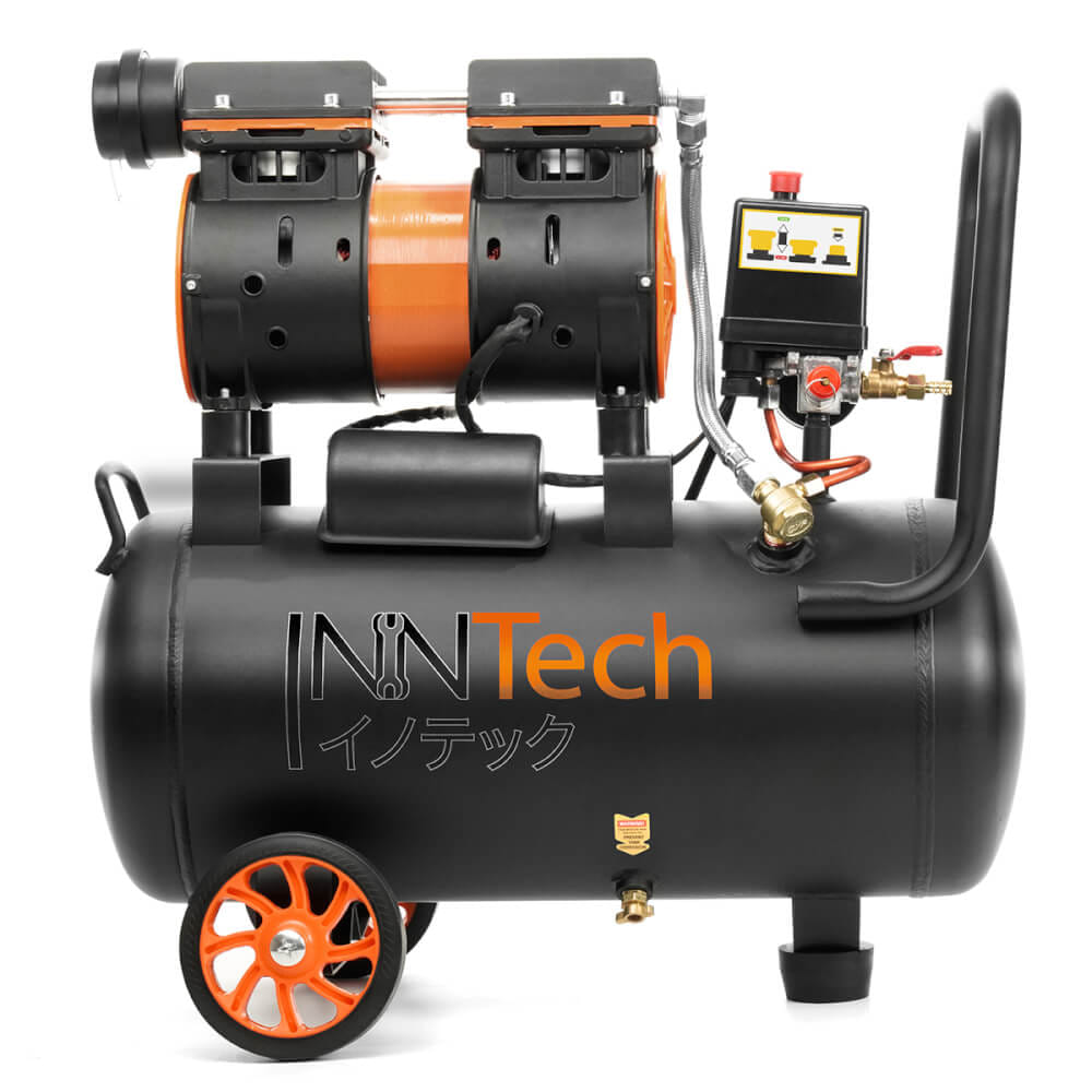 ปั๊มลม OIL FREE InnTech รุ่น FAC-30L 30 ลิตร 850 วัตต์ สีดำ_2